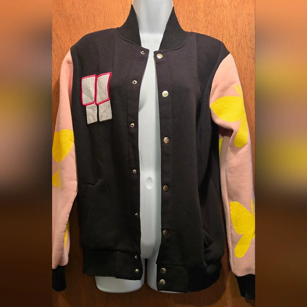Tik Tok viral butterfly warm baseball jacket NEW BWK BEE HK40 - Picture 2 of 8